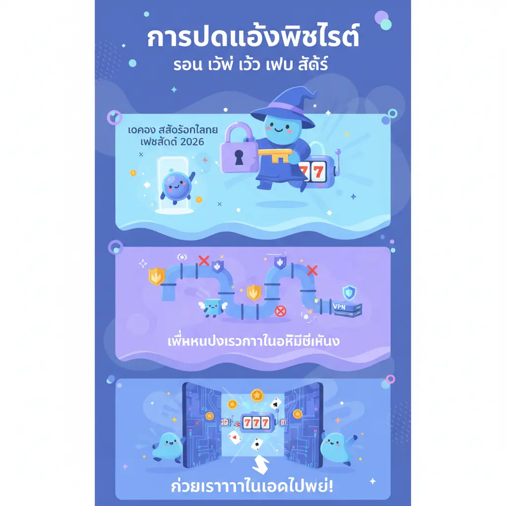 สอน วิธี เข้า เว็บ สล็อต - การปลดล็อกเว็บไซต์