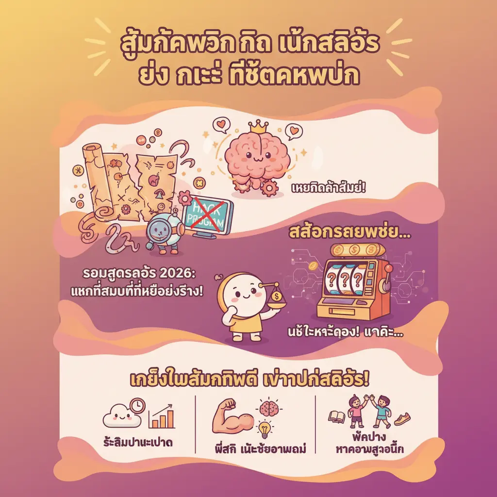 เล่นสล็อต ยัง ไง ให้แตกหมื่น - สุขภาพจิต