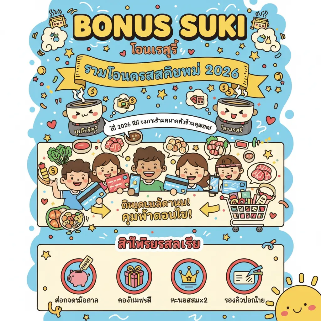 โบนัสสมัครสมาชิก - BONUS SUKI