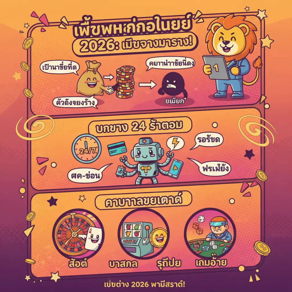 คาสิโนออนไลน์ 2026 - เว็บพนันออนไลน์