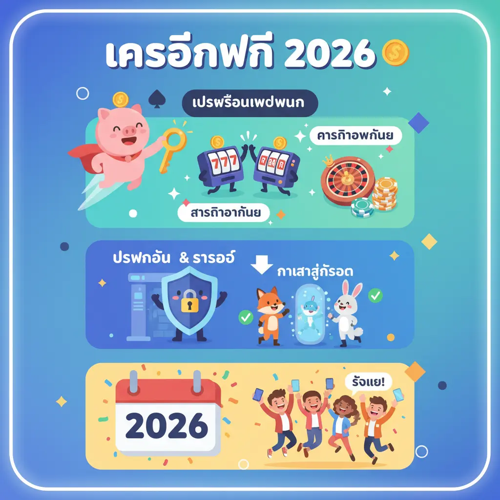 เครดิตฟรี - เครดิตฟรี