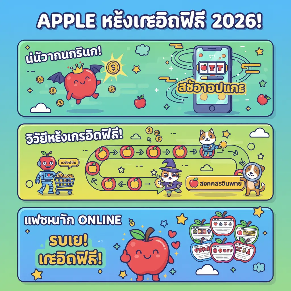 เครดิตฟรี - Apple