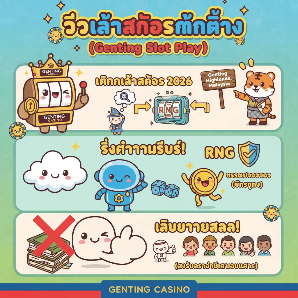 วิธีเล่นสลอตเกนติ้ง - Genting Casino