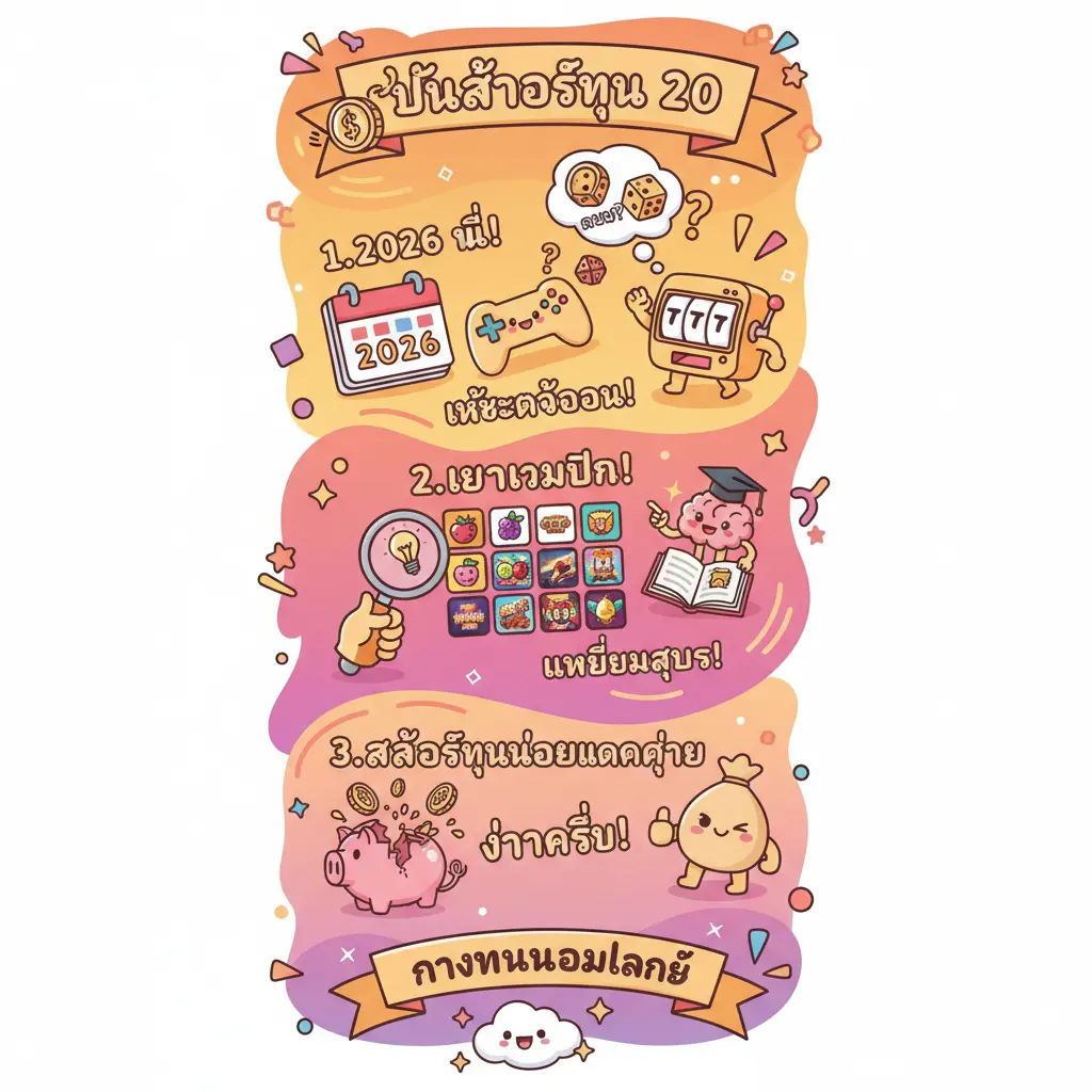 วิธี ปั่นสล็อตทุน 20 - การพนันออนไลน์