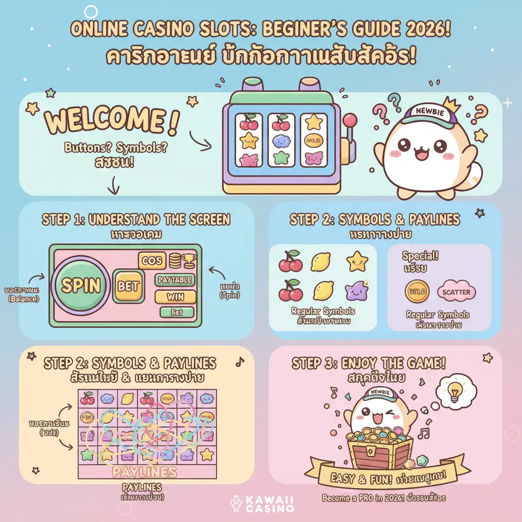 ขั้น ตอน การเล่นสล็อต - คาสิโนออนไลน์