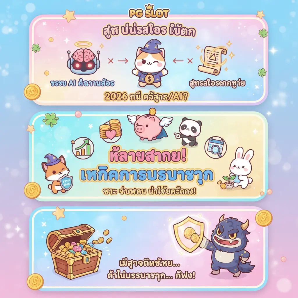 สูตร ปั่นสล็อต ให้แตก - PG SLOT