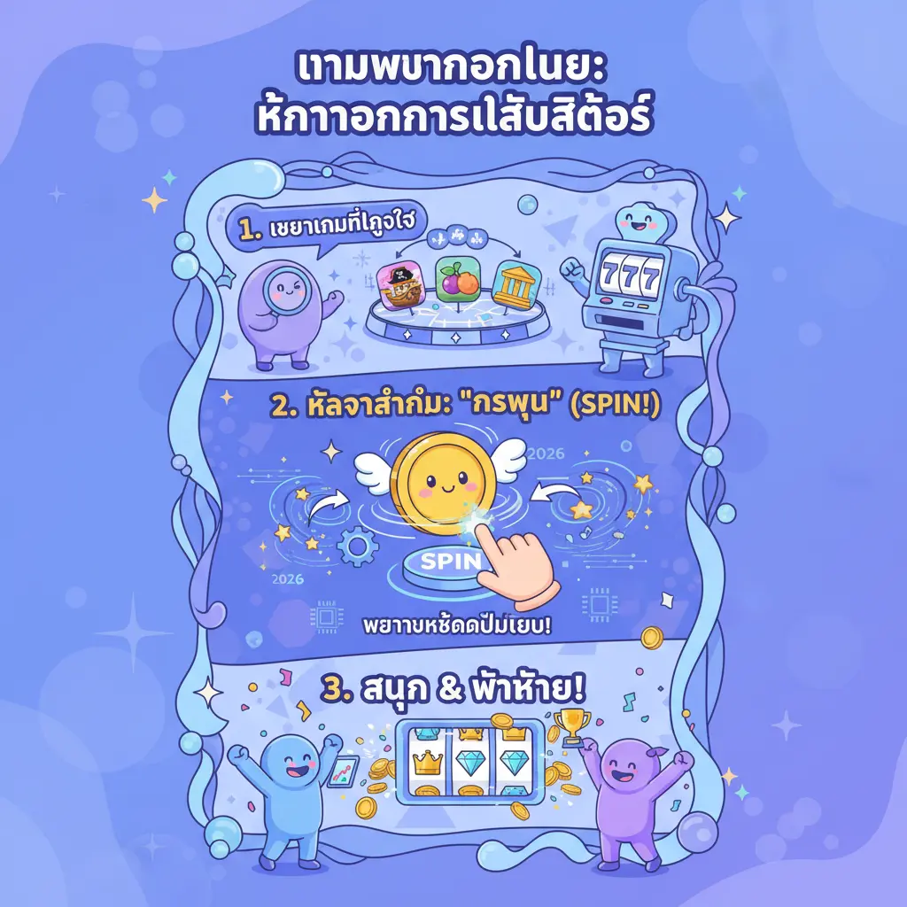 ขั้น ตอน การเล่นสล็อต - เกมพนันออนไลน์