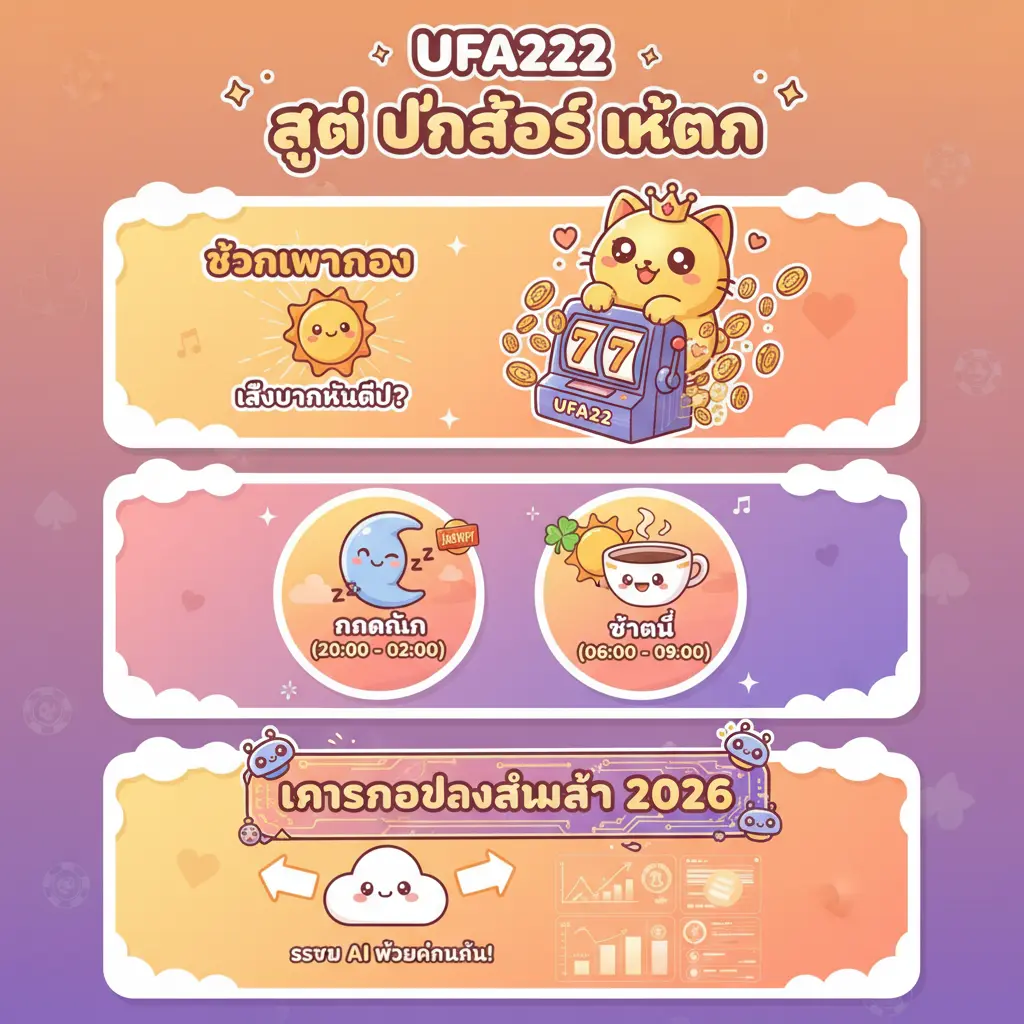 สูตร ปั่นสล็อต ให้แตก - UFA222