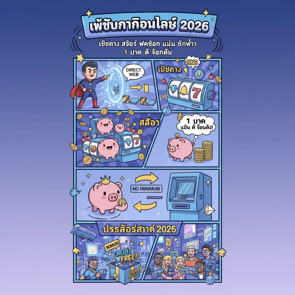 เว็บตรง สล็อต ฝากถอน ไม่มี ขั้นต่ำ 1 บาท ก็ ถอนได้ - เว็บพนันออนไลน์