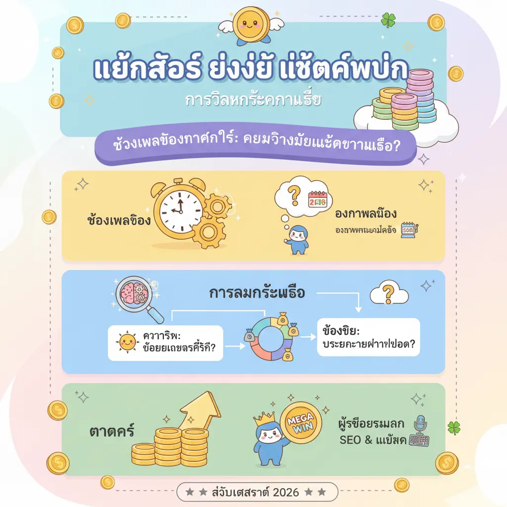 เล่นสล็อต ยัง ไง ให้แตกหมื่น - การวิเคราะห์ความเชื่อ