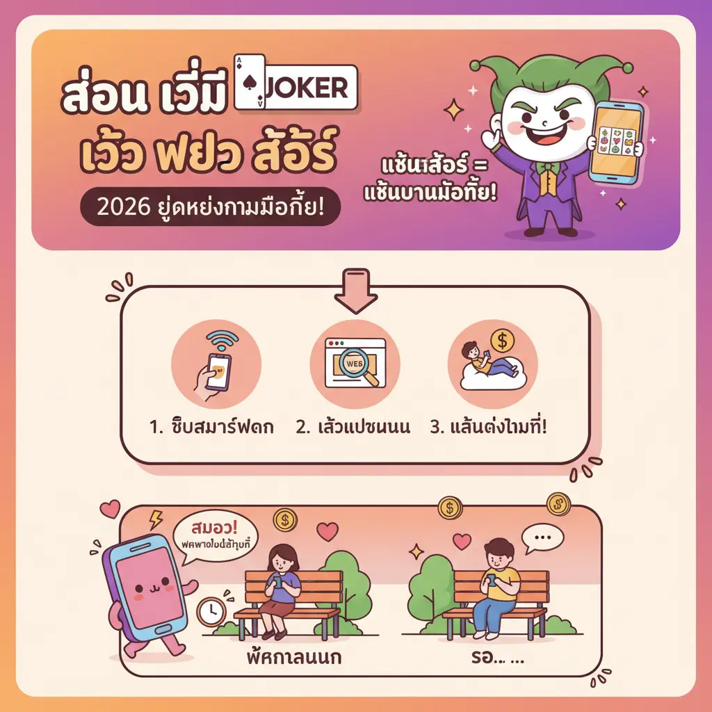 สอน วิธี เข้า เว็บ สล็อต - Joker